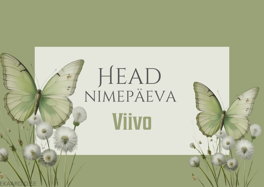 Head nimepäeva, Viivo!