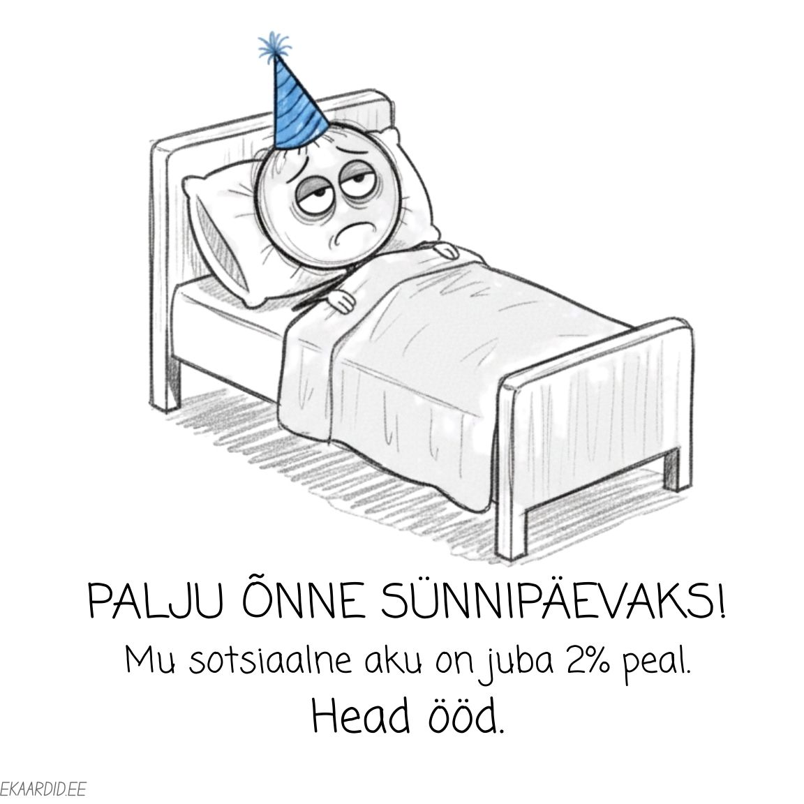 Sünnipäeva õnnitlused introverdi poolt