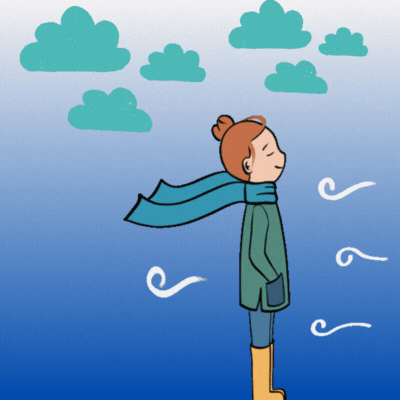 Tere sügis! Kaart sügiseses stiilis