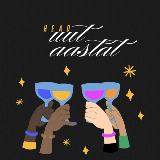 Head uut aastat! Aastavahetuse GIF tervituskaart