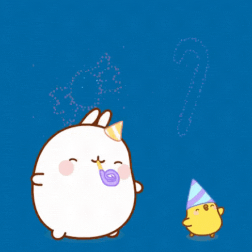 Lõbus aastavahetuse GIF kaart