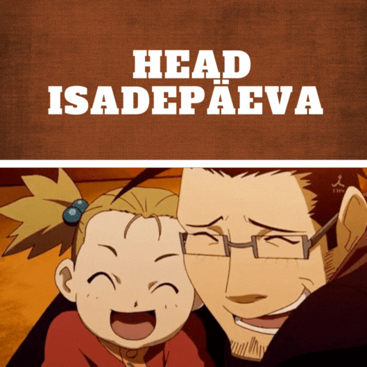 Soojad isadepäeva soovid GIF kaart