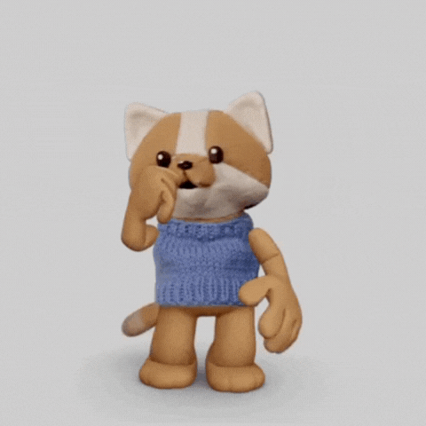 Animeeritud kass GIF