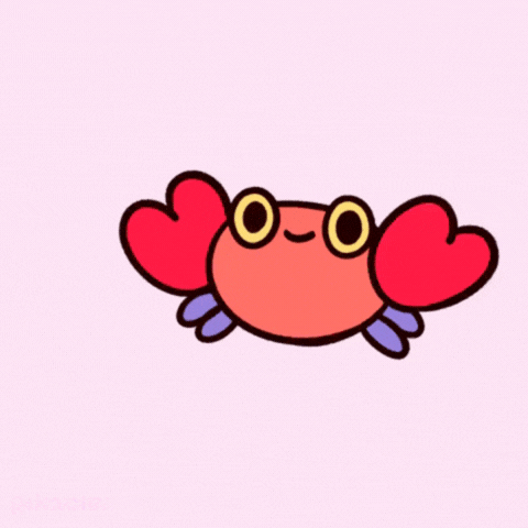 Animeeritud vähk GIF