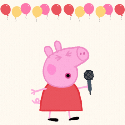 Peppa Siga laulab sünnipäeva GIF!